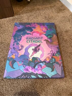 D&D Journeys Through the Radiant Citadel - alternate cover
